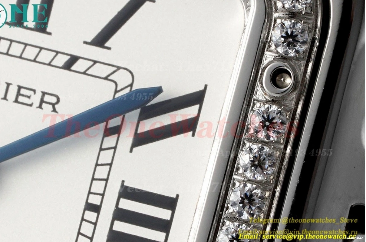 Quartz Panthere De SS SS Secrete 27mm Dial Ladies White AF 0213